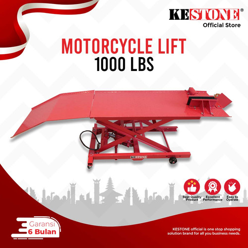 [EZO.5900117] Motorcycle Lift 1000 Lbs - Bike Lift Motor Lift Table