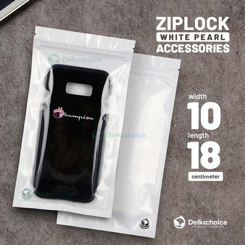 [EZO.9200008] (PACK) SACHET BAG / ZIPLOCK BAG 10x18cm Kemasan Plastik Klip Aksesoris Makanan Bumbu Snack DELKOCHOICE