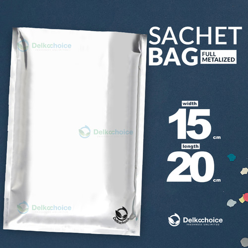 [EZO.9200017] (PACK) SACHET BAG / ZIPLOCK BAG 15x20cm Kemasan Plastik Klip Aksesoris Makanan Bumbu Snack DELKOCHOICE