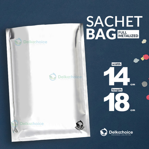 [EZO.9200018] (PACK) SACHET BAG / ZIPLOCK BAG 14x18cm Kemasan Plastik Klip Aksesoris Makanan Bumbu Snack DELKOCHOICE