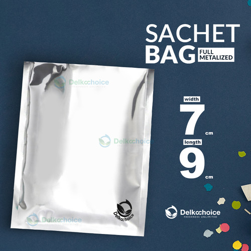 [EZO.9200028] (PACK) SACHET BAG / ZIPLOCK BAG 7x9cm Kemasan Plastik Klip Aksesoris Makanan Bumbu Snack DELKOCHOICE