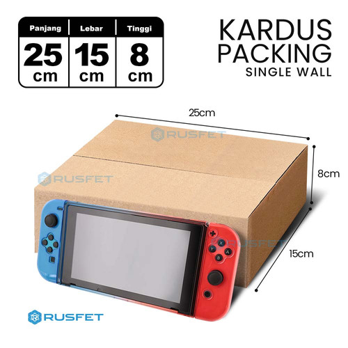[EZO.9200624] KARDUS KARTON PACKING LARGE BOX KOTAK DUS RUSFET BESAR PACKAGING TEBAL