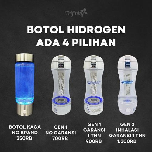 [EZM.5900002] Botol hidrogen air hydrogen termurah non alkali