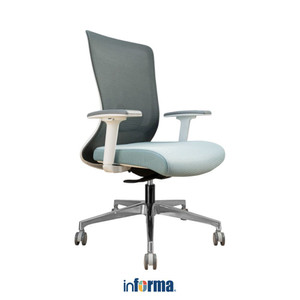[EZO.0600421] Informa Sunon Neo Winger Kursi Kantor Tempat Duduk Kerja Dengan Roda Office Chair Kursi Mesh Eksekutif Furniture Indoor Kantor