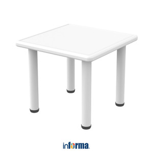 [EZO.0600851] Informa Yaris Meja Anak Square - Abu-Abu Multifunctional Kids Table Meja Kecil Serbaguna Perlengkapan Kamar Anak