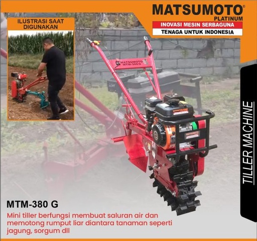 MATSUMOTO DITCHER TILLER MTM-380G