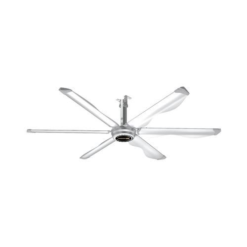 [EZM.1000002] Krisbow 2 mtr Kipas Angin Plafon Hvls D2 130 Watt 1P Ceiling Fan Kipas Baling Langit-Langit Plafon Fan Penyejuk Ruangan Kipas Pabrik Gudang Warehouse Fan