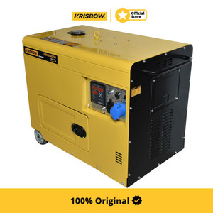 [EZM.1000029] KRISBOW GENERATOR DIESEL D8000W 1PH SILENT KRPD80