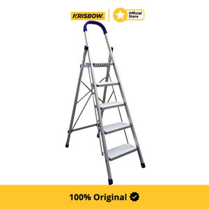 [EZM.1000148] Krisbow 1.1 mtr Tangga Lipat Aluminium 5 Wide Step Prlswt1105