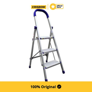 [EZM.1000150] Krisbow 700 cm Tangga Lipat Aluminium 3 Wide Step Prlswt0703