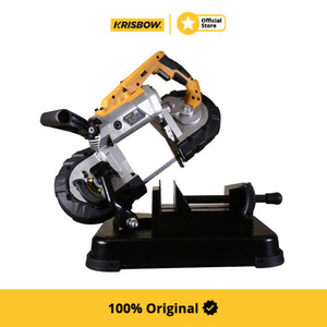 [EZM.1000433] Krisbow Gergaji Pita Portable Metal Bandsaw 5" 1100 W 220 V