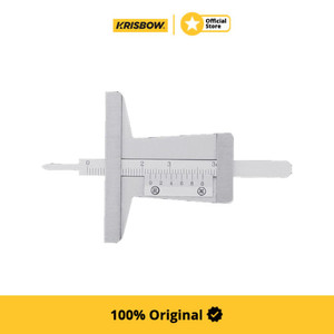 [EZM.1000436] Krisbow Jangka Sorong Vernier Depth Gauge 0-30Mm/0.1Mm