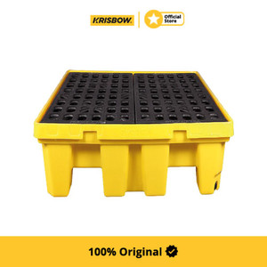 [EZM.1000466] Krisbow Spill Pallet Wadah Cairan Kimia & Oli 260 Ltr