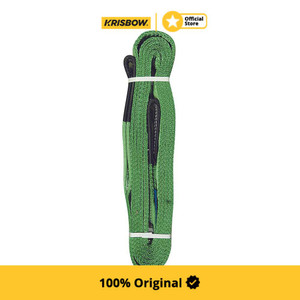 [EZM.1000468] Krisbow Tali Webbing Sling 2 Ton 4 M - Hijau Prws2040