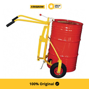 [EZM.1000490] Krisbow Hand Pallet Drum Loader 300 Kg Prdl03