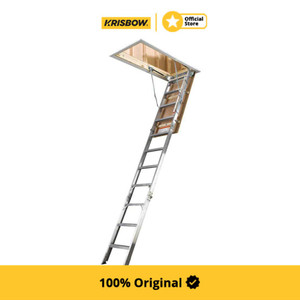 [EZM.1000491] Werner Ladder Attic Tangga Loteng Lipat Aluminium