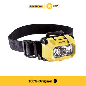 [EZM.1000548] Krisbow Senter Kepala Explosion Proof Head Lamp 3Xaaa