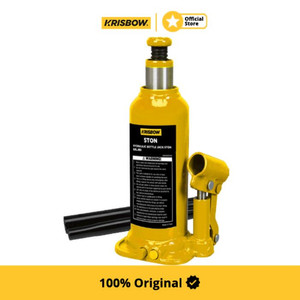 [EZM.1000600] Krisbow Dongkrak Botol Hidrolik 5 Ton Erljb5