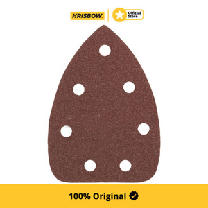 [EZM.1000688] Krisbow Set Amplas 60 Grit Irasp1 10X14 Cm 5 Pcs
