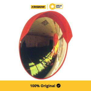 [EZM.1000763] Krisbow Convex Mirror 100 Cm Rain Shield