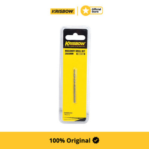 [EZM.1000783] Krisbow Drill Bit Mata Bor Beton 3X60 Mm Iramd030