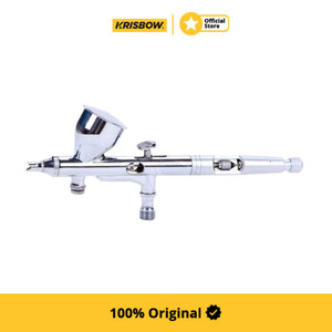 [EZM.1000802] Krisbow Air Brush Kit Gravity Type Slv Hs-80