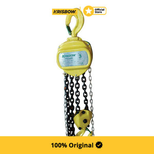 [EZM.1000883] Krisbow Katrol Chain Block 5 T X 5.0M