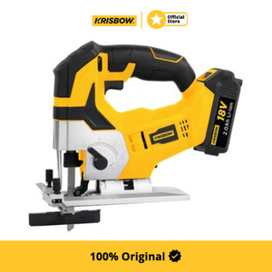 [EZM.1000894] Krisbow Mesin Gergaji Jigsaw Tanpa Kabel 18V Esj-18C Ircjs18