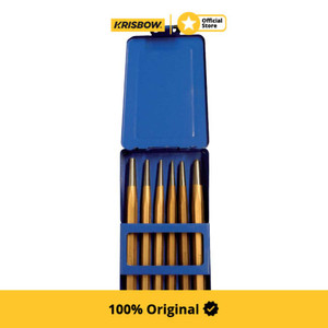 [EZM.1000973] krisbow set center & taper punch 6 pcs
