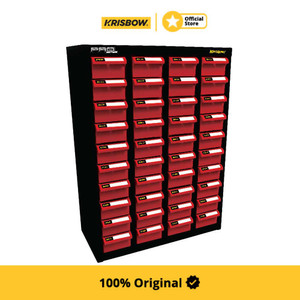 [EZM.1000999] Krisbow Part Cabinet Lemari Perkakas 40 Laci 46X22X64 Cm