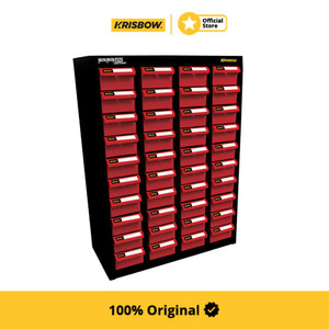 [EZM.1001000] Krisbow Lemari Perkakas Part Cabinet 32 Laci 46X22X64 Cm