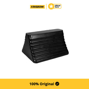 [EZM.1001065] Krisbow Wheel Chock Penahan Ban 25X20X15 Cm - Hitam