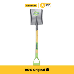 [EZM.1001080] Krisbow Shovel Square Sekop Persegi Dengan Gagang Kayu
