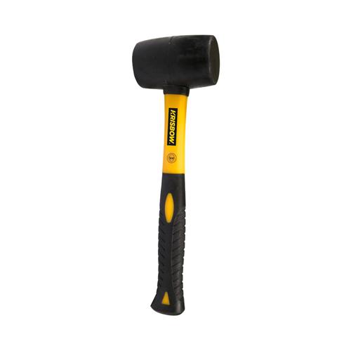 [EZM.1001415] Krisbow Rubber Hammer Palu Karet 340 Gr - Hitam
