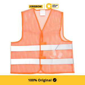 [EZM.1001467] Krisbow Safety Vest Rompi Pengaman Mesh - Oranye