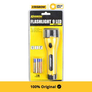 [EZM.1001546] Krisbow Senter Led Flashlight 25 Lumen 2Xaa
