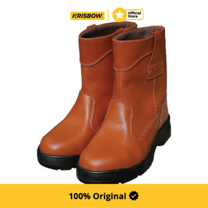 [EZM.1001620] Krisbow Ukuran 44 Viking Sepatu Pengaman - Cokelat