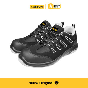 [EZM.1001644] Krisbow Safety Shoes Sepatu Pengaman Ukuran 40 Hydra - Hitam