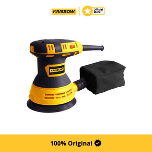 [EZM.1001661] Krisbow Orbital Sander Mesin Amplas Kayu 125 Mm 300 W Iros1