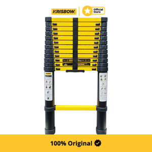 [EZM.1001705] Krisbow Ladder Tangga Teleskopik Single 3.8 Mtr Prlts2608