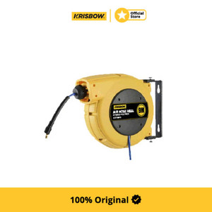[EZM.1001710] Krisbow Air Hose Reel Kompresor Hybrid Polymer 9Mtr Ertih9