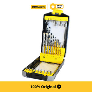[EZM.1001724] Krisbow Drill Bit Mata Bor Mixed Iradbs34 Set 34 Pcs