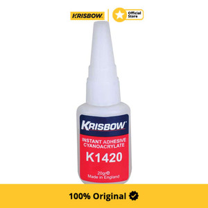 [EZM.1001788] Krisbow Bond Plastic & Rubber Lem Plastik Karet 20 Gr K1420
