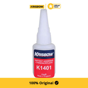 [EZM.1001789] Krisbow Krisbow Glue Lem Permukaan Insensitif 20 Gr K1401