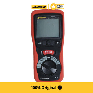 [EZM.1001905] krisbow alat ukur earth tester digital 2000 ohm