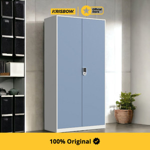 [EZM.1001937] Krisbow Lemari Arsip Kantor Besi Digital Lock 4 Rak