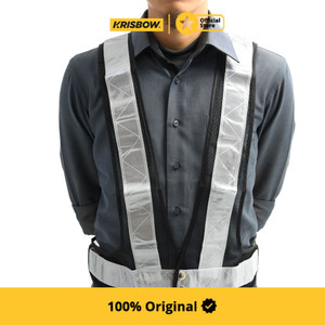 [EZM.1001946] Krisbow Safety Vest Rompi Pengaman Mesh (Ukuran M)