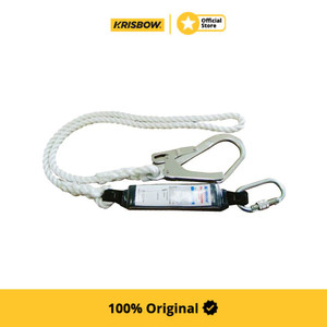 [EZM.1001954] krisbow lanyard rope with shock absorber