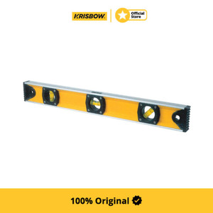 [EZM.1001963] Krisbow Spirit Level Waterpass Aluminium 80 Cm - Kuning