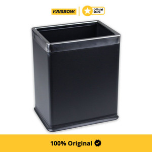 [EZM.1001992] Krisbow Dust Bin Tempat Sampah 22.5X16.5X27.5 Cm - Hitam